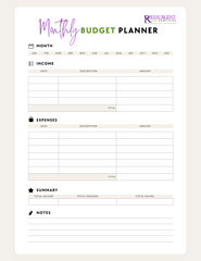 Beginner Budget Sheet