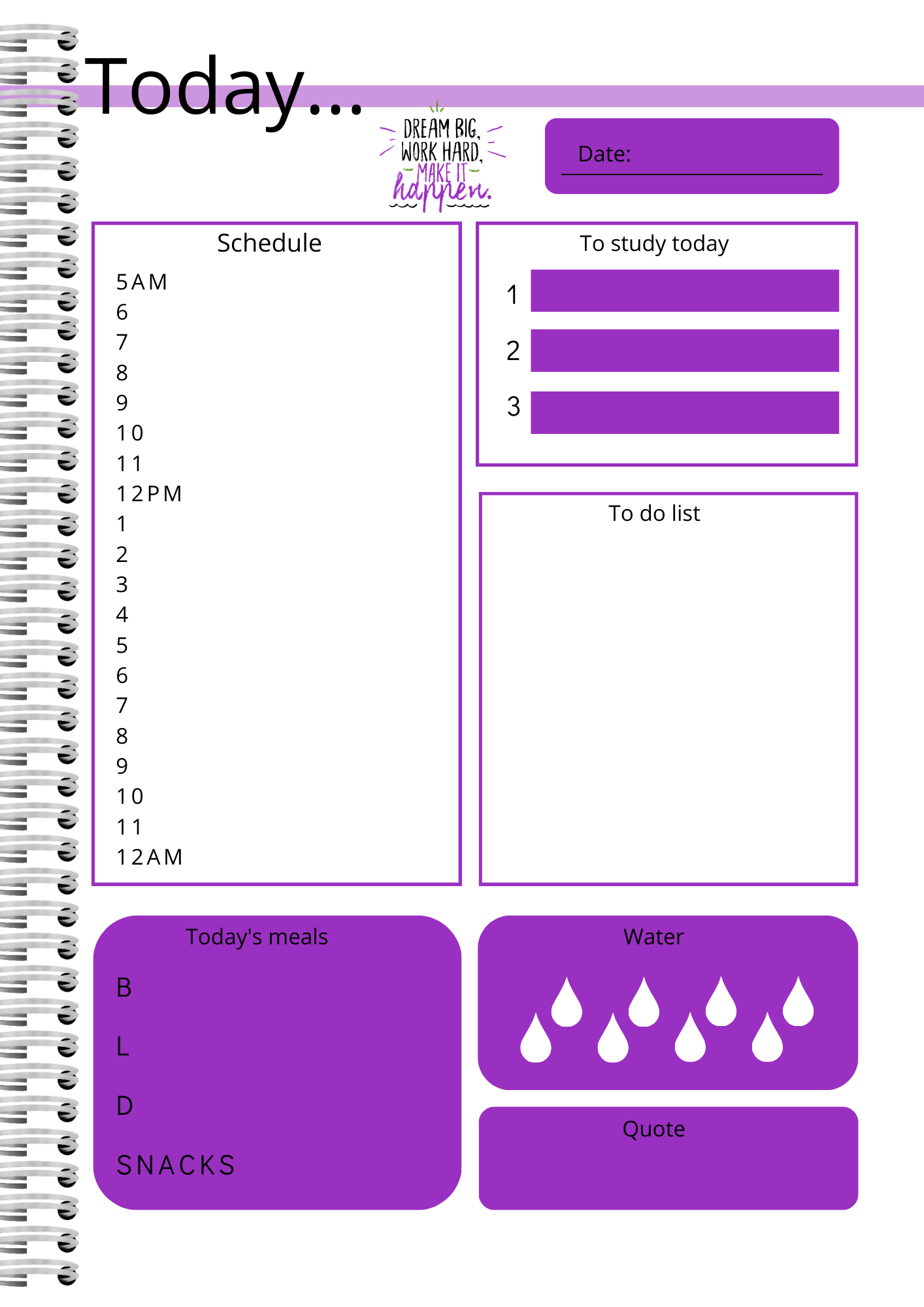 The University Life Student Planner