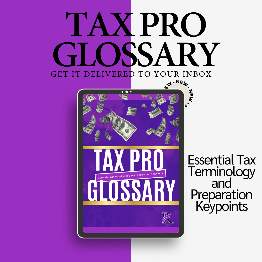 TAX PRO GLOSSARY
