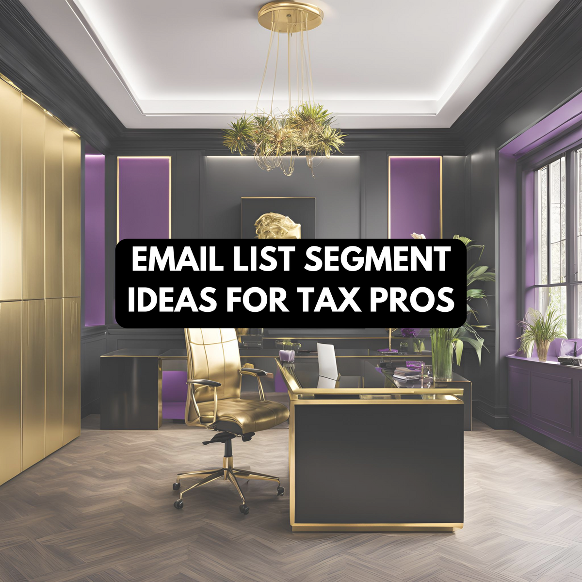 EMAIL LIST SEGMENT IDEAS FOR TAX PROS