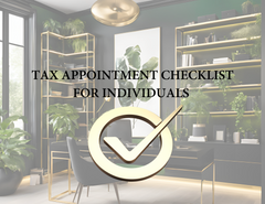 Individual Tax Prep Tax Checklist