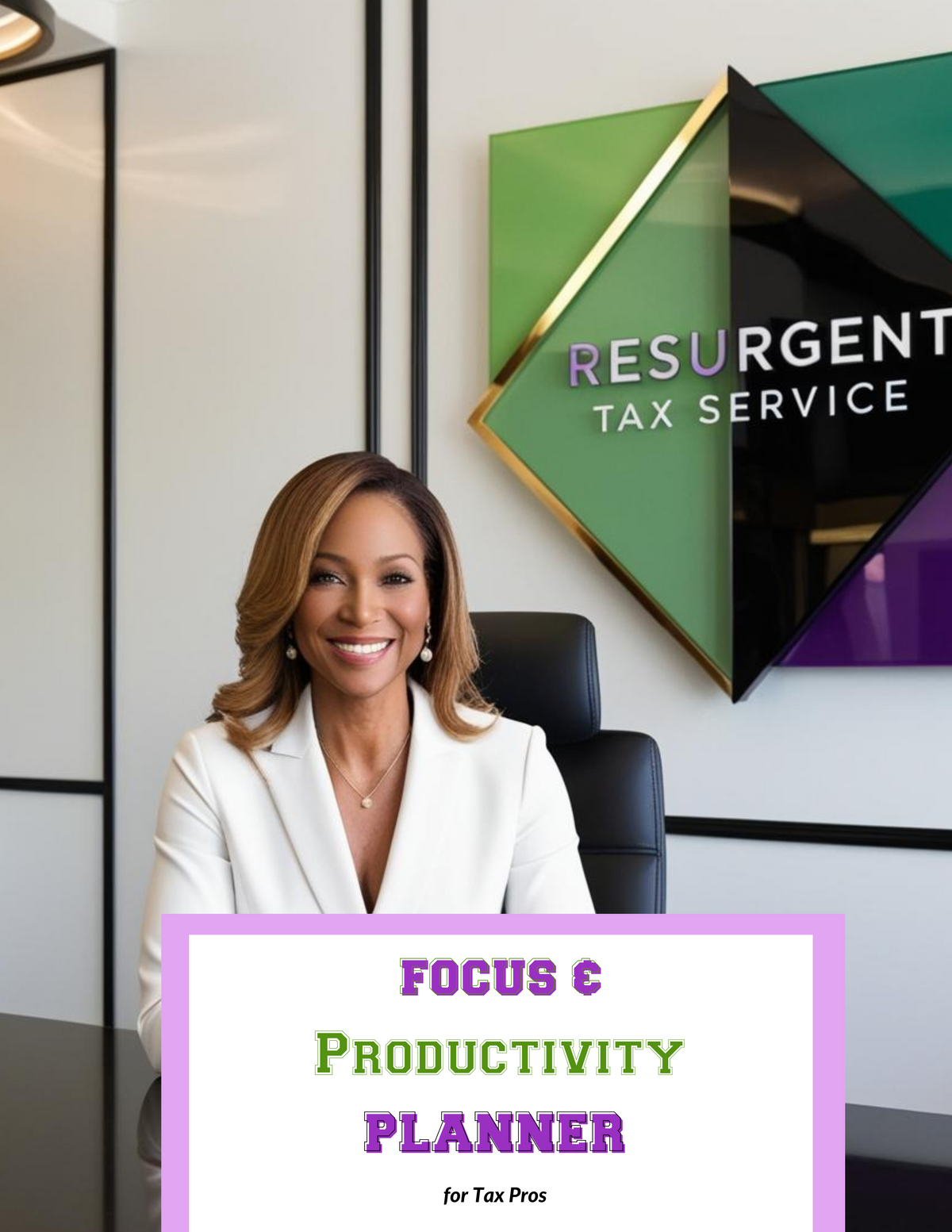 Focus & Productivity Planner for Tax Pros